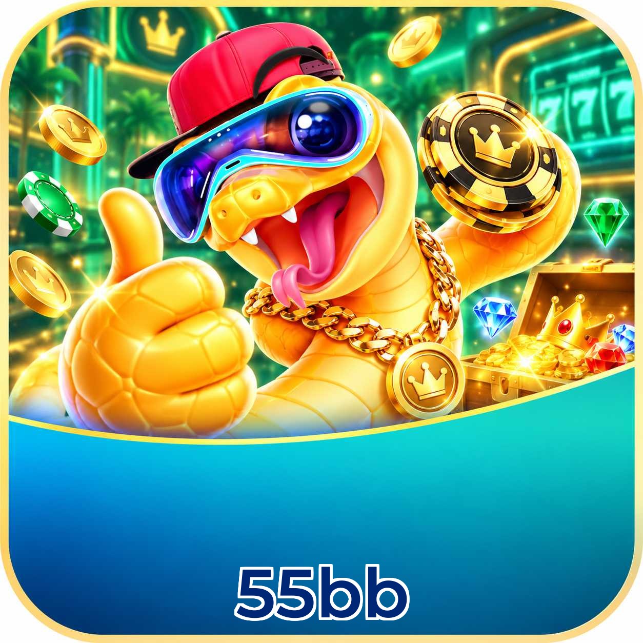 Contedo de jogos no canal Telegram 55bb